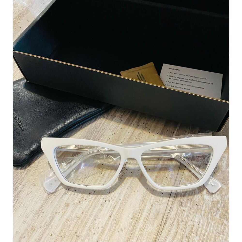 Zigi + Marais Retro Edit Modern Marilyn Blue Light Eye Glasses